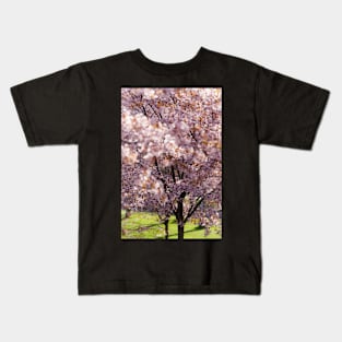 Cherry Tree Blossom Kids T-Shirt